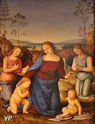 Vierge à l'Enfant, saint Jean et deux anges (Pérugin)