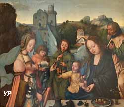 Le mariage mystique de sainte Catherine (Joos Van Cleve, 1514)
