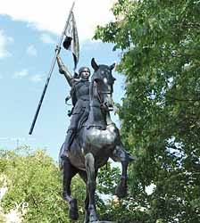 Statue de Jeanne d'Arc (sculpteur Emmanuel Frémiet )
