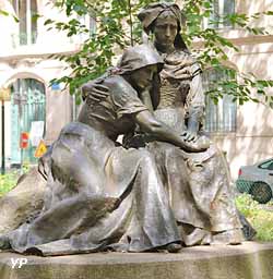 Le Souvenir, ou L’Alsace et la Lorraine (sculpteur Paul Dubois)