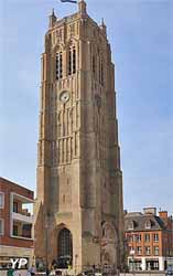 Tour-clocher de l'église Saint-Éloi