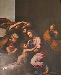 La Sainte Famille (copie d'un tableau de Raphaël peinte au XVIIe s.)