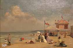 La plage de Cabourg (René-François-Xavier Prinet, 1894)