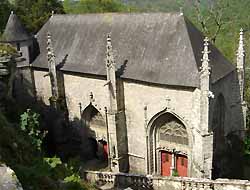 Le Faouët, chapelle Sainte-Barbe (doc. OTPRM)