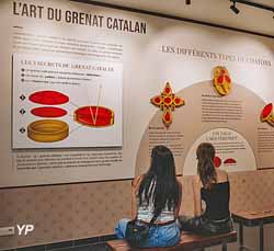Ecomus&eacute;e retra&ccedil;ant l&rsquo;histoire et les secrets du grenat catalan 