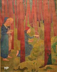 L'Incantation ou le Bois sacré (Paul Sérusier, 1891)
