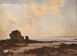 La Baie de Douarnenez à marée basse (Emmanuel Lansyer, 1879)
