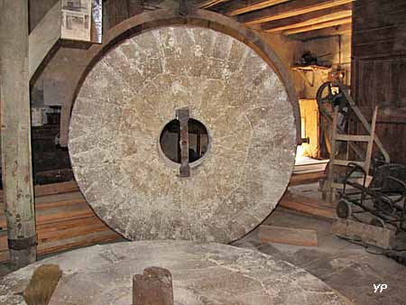 Meules servant à broyer les grains de blé