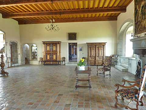 Château de Belvoir - salle d'honneur