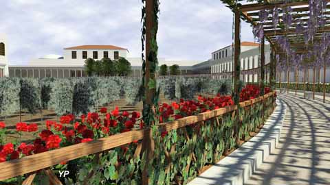 Plan de Rome - Thermes de Caracalla