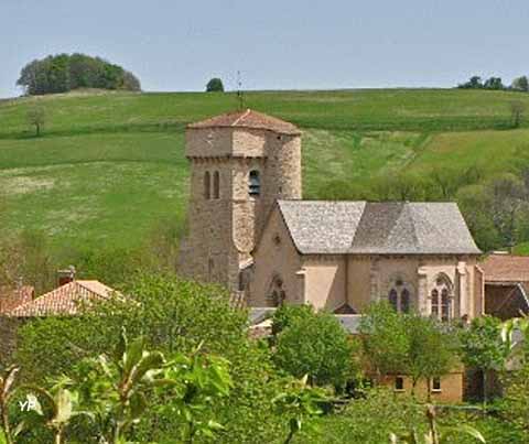 Eglise et tour hospitalière