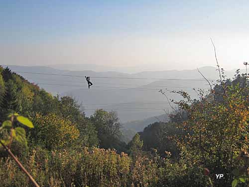 Parc Alsace Aventure - Vallée des tyroliennes