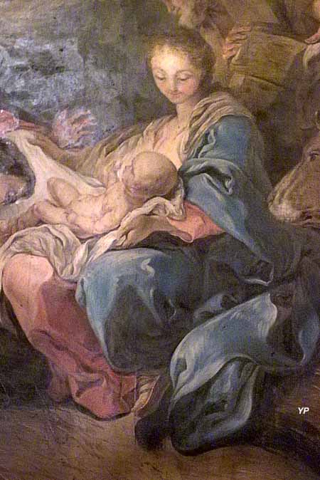 Église Saint-Roch - l'Adoration des bergers (MH, début XVIIIe s.)