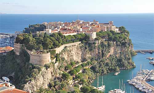 Visite de Monaco - le Rocher