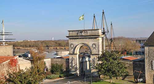 Entrée de l'Arsenal de Rochefort