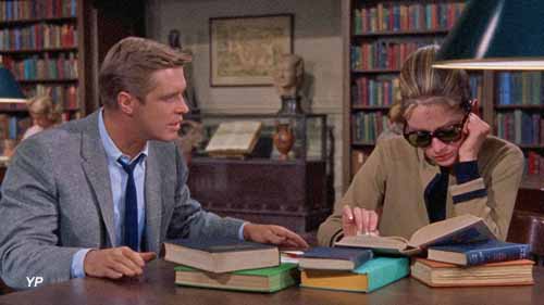 George Peppard et Audrey Hepburn