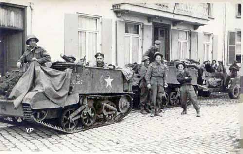 Guerre 39-45 Lib&eacute;ration Septembre 1944 - Les Canadiens
