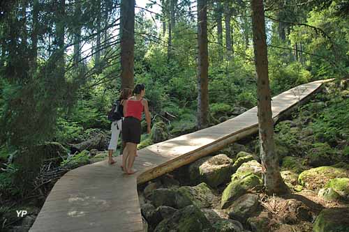 Sentier pieds nus du Lac Blanc
