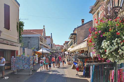 Rue de la Plage à Soulac-sur-Mer