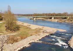 L'Allier au pont-canal du Guétin