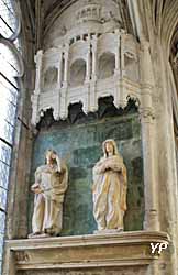 Eglise Saint Pantaléon - la Vierge et Saint-Jean