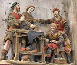 Eglise Saint Pantaléon - l'Arrestation de Crépin et Crépinien