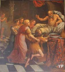 église Notre-Dame - la bénédiction de Jacob 