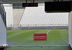 Stade de France - entrée des joueurs