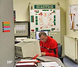 Stade de France - poste de sécurité