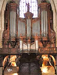 Cathédrale Saint Maurice - buffet d'orgues (1742-1748)