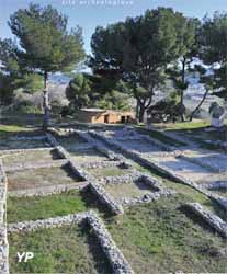 Site archéologique de Saint-Pierre (doc. Service Archéologie de la Ville de Martigues)