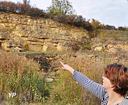 Visite d'une carrière
