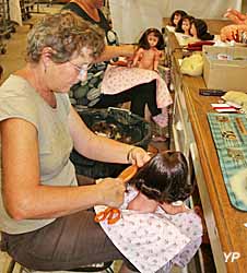 Fabrique de poupées et baigneurs Petitcollin et musée de la marque