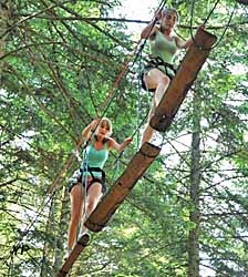 Parcours Aventure du parc de l'écureuil