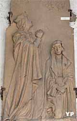 bas-relief (Clément, comte d'Astanières, XIXe s.)