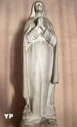 La Toute puissante suppliante, marbre blanc (Clément, comte d'Astanières, 1893)