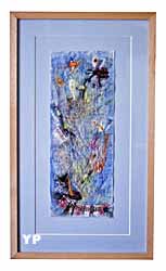 Graphismes rapsodie in blue