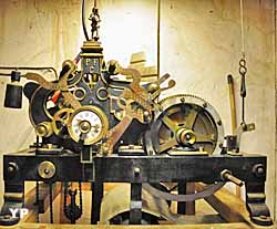 Mécanisme de l'horloge
