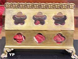 Ancien reliquaire de la Sainte Tunique (Masson, bronze doré, 1807)