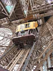 Tour Eiffel - l'ascenseur