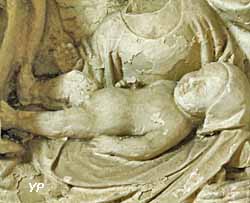 Nativité - détail du retable de la sacristie