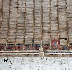 Voûte en lambris peints