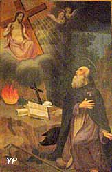 Le Christ apparaissant à Saint Antoine (1854)
