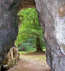 Château de la Roche Courbon - grottes