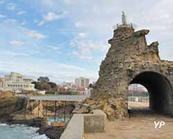 Biarritz, rocher de la Vierge
