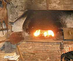 Four du XVIIe siècle où sont cuits les pains