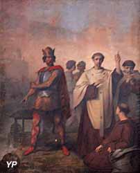 Un trait de la vie de saint Ours (Ernestine Schwind, 1852)