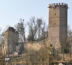 Château des ducs de Bourgogne - tour Saint-Louis et tour de l'Aubespin (doc. Yalta Production)