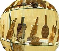 Plaques pour décorer le beurre