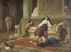 La mort de Cléopâtre, reine d'Egypte, Musée des Beaux-arts de Rennes (Louis-Marie Baader)